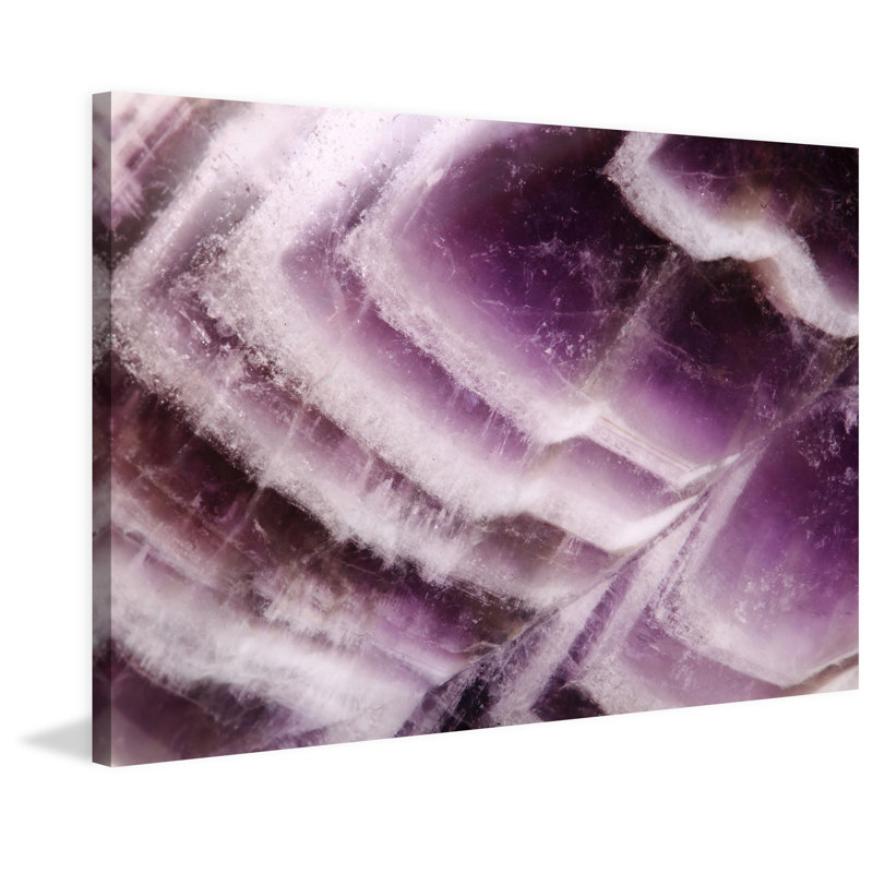 " Amethyst Cliffs " by Marmont Hill, 30" H x 45" W x 1.5" D