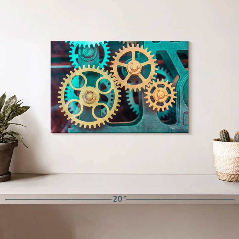 Kerner Clock Gears, 8" H x 12" W