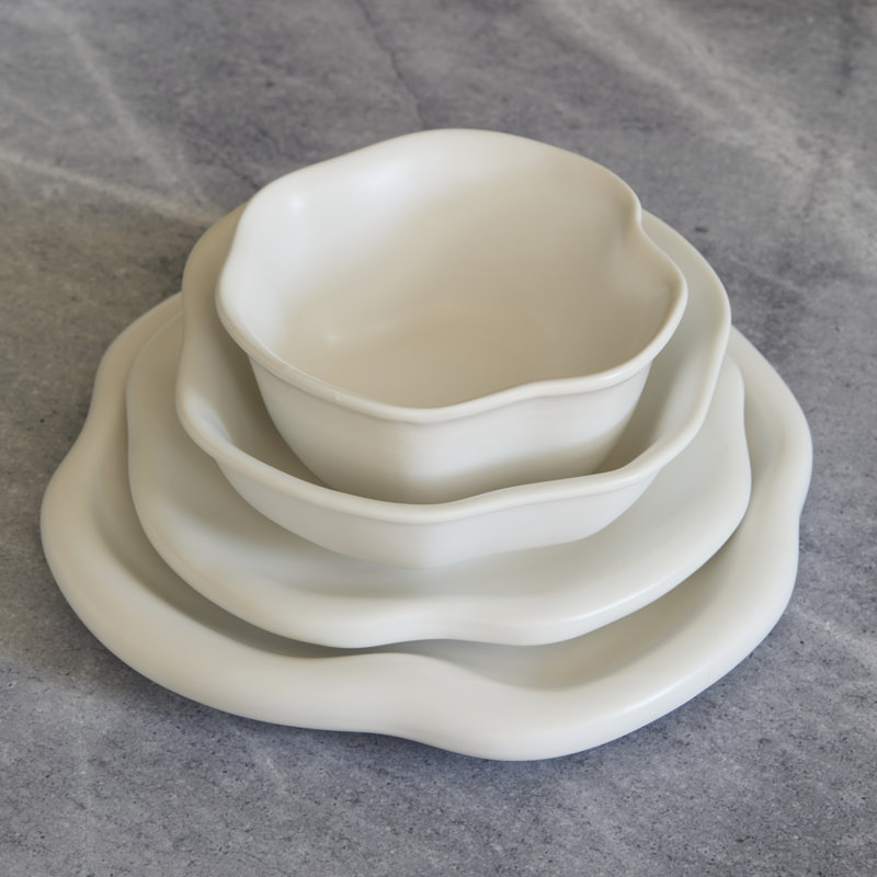 Amorphous Stoneware Dinner Plate