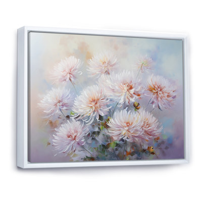 " Pink And Purple Chrysanthemums Bloom I "