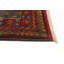 Tapis vert en laine noué à la main de conception unique 5 pi 6 po x 8 pi 0 po Kargahi