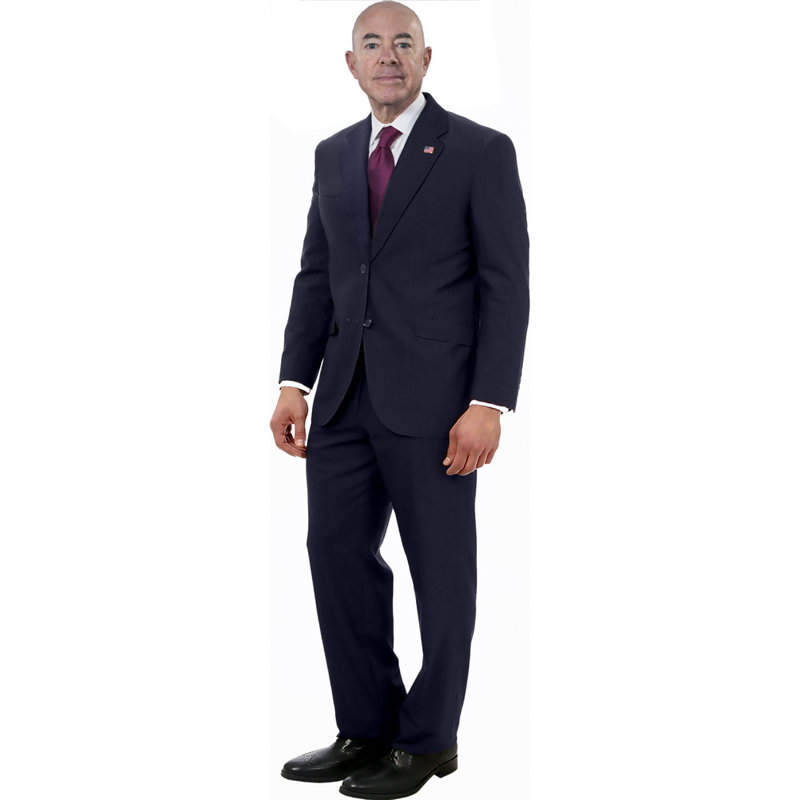H38123 Alejandro Mayorkas Cardboard Standup