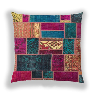 Abstract 1995 Throw Pillow