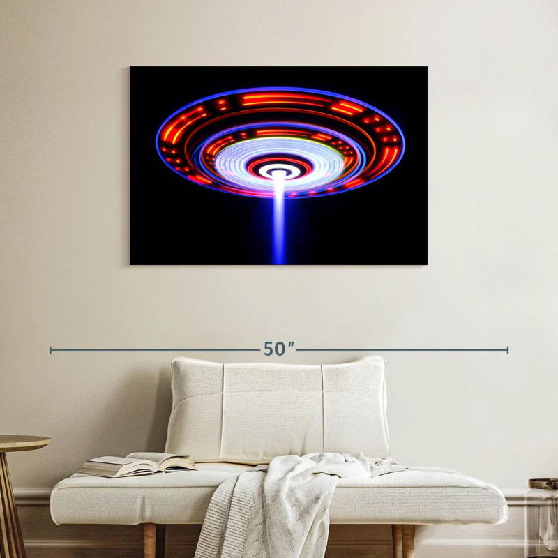 Kelan UFO Lights, 26" H x 39" W