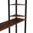 Full Size Metal Loft Bed With 2 Shelves And Desk, Black - Secure, Space Saving Solution Desk Size, , Optimizing-1639050131