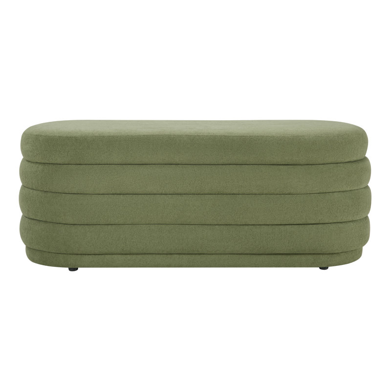 Fentress Storage Bench, Moss