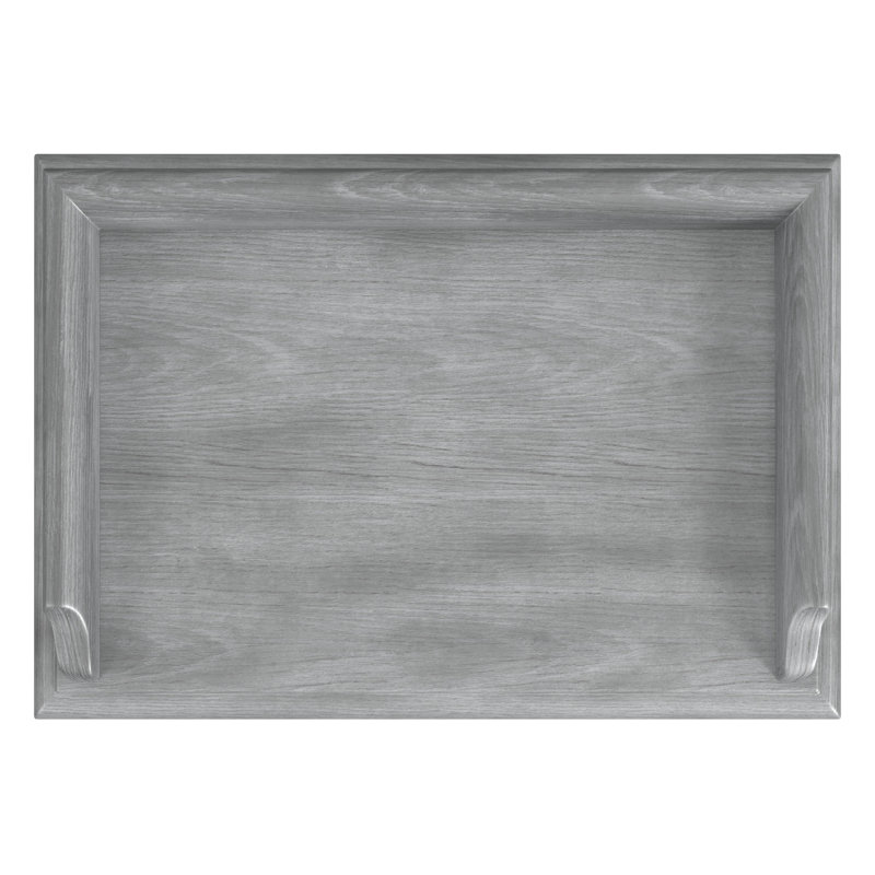 Cummings End Table with Storage, Gray