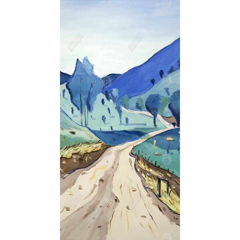 Tuscany trail - 15.75"x31.50" Desk mat