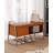 31.1" Brown Rectangular Solid Wood Shoe Storage