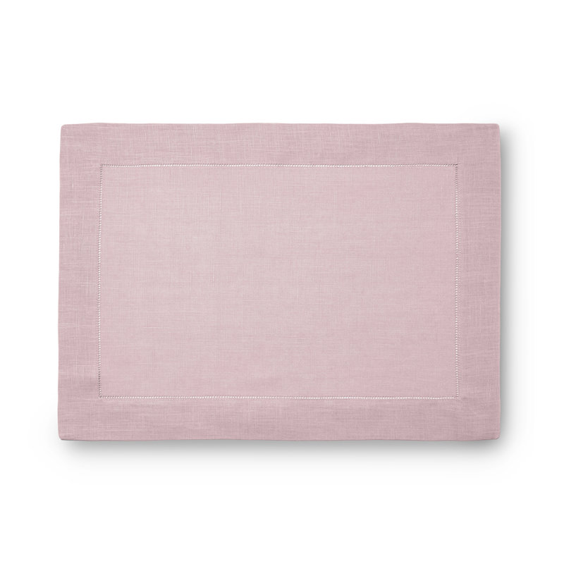 Festival Linen Rectangle Placemats, Petal
