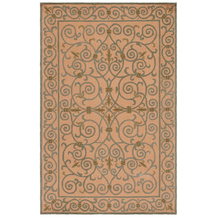 Brayton Hand Hooked Wool Pile Oriental Rug