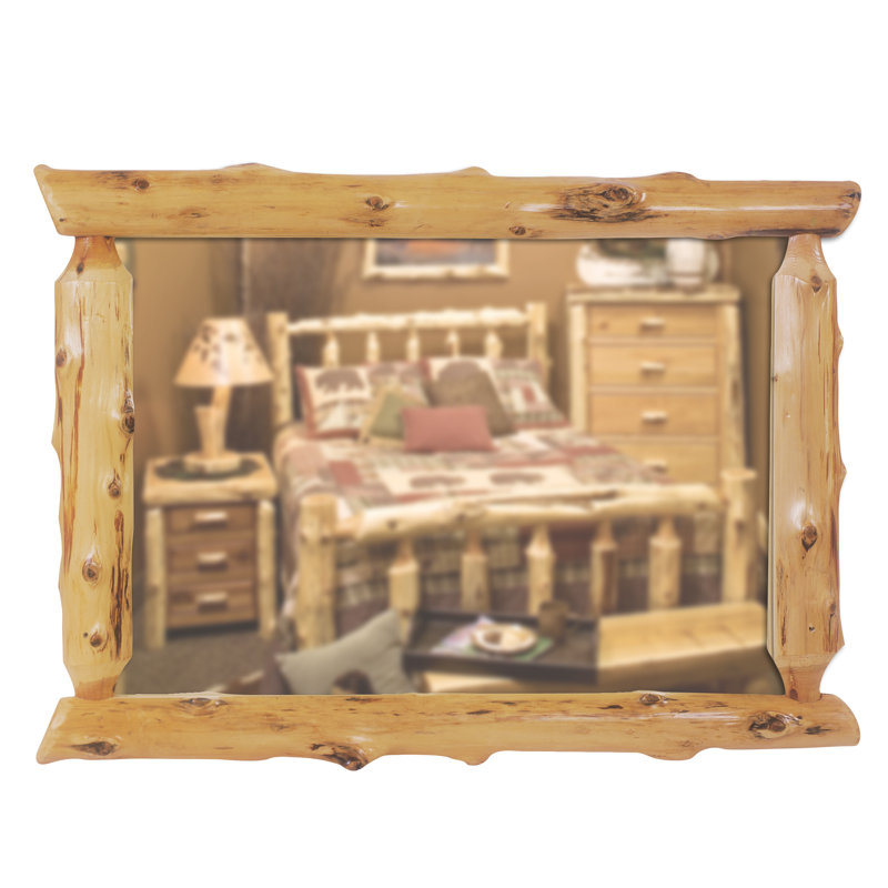 Miroir Fireside Lodge, 36 po x 36 po, Beige