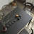 Solid wood craft dining table-805511835
