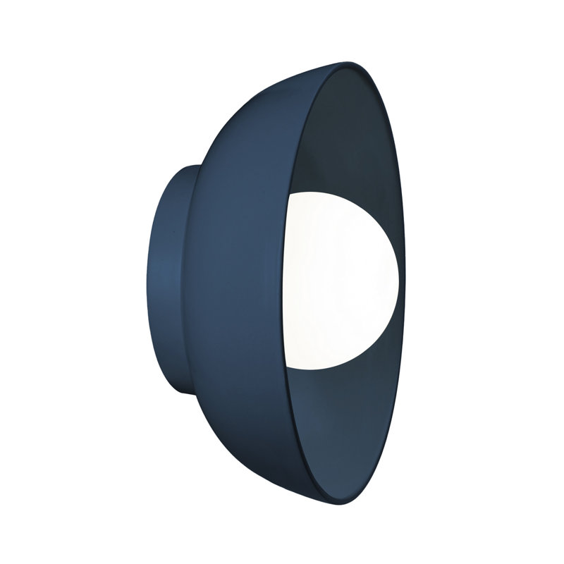 Rana Ceramic Flush Mounted Sconce, Midnight Sky