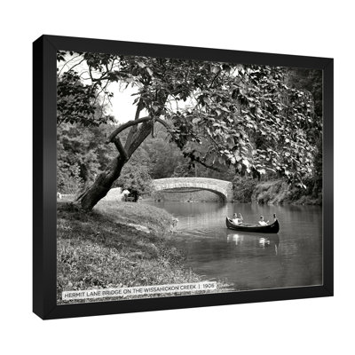 " Hermit Lane Bridge On The Wissahickon Creek 1906 "