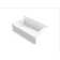 Entity 60 In. X 36 In. Alcove Bath With Left Drain