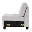 Fauteuil rembourré en acier-603569423