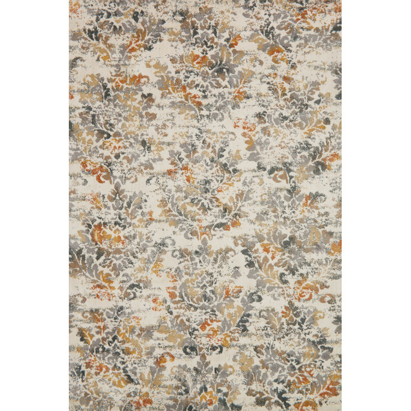 Magdy Floral Indoor Rug, Rectangle 5' x 7'6"