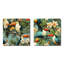 Mechra - Ensemble de 2 collages carrés tropicaux-101864632-101864634