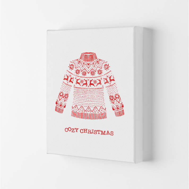 Cozy Christmas - Print, No Framed, 30cm H x 21cm W x 1cm D