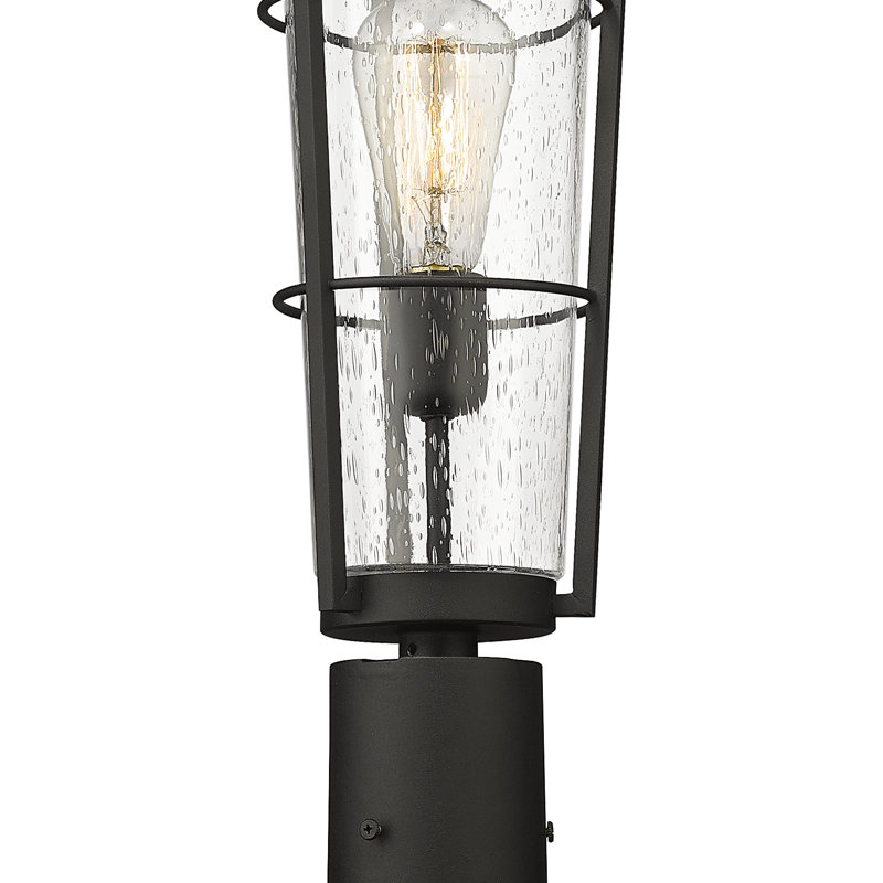 Charli Seeded Lamp Post (Full), 113.25" H x 6" W x 6" D