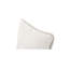 Carr 20po coussin de fausse fourrure crème
