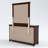 Tussey 6 - Drawer 58" W Double Dresser with Mirror-98055794