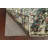 One-of-a-Kind 4'1" x 6'1" New Age Rectangle Silk and Wool Area Rug in Black and Blue