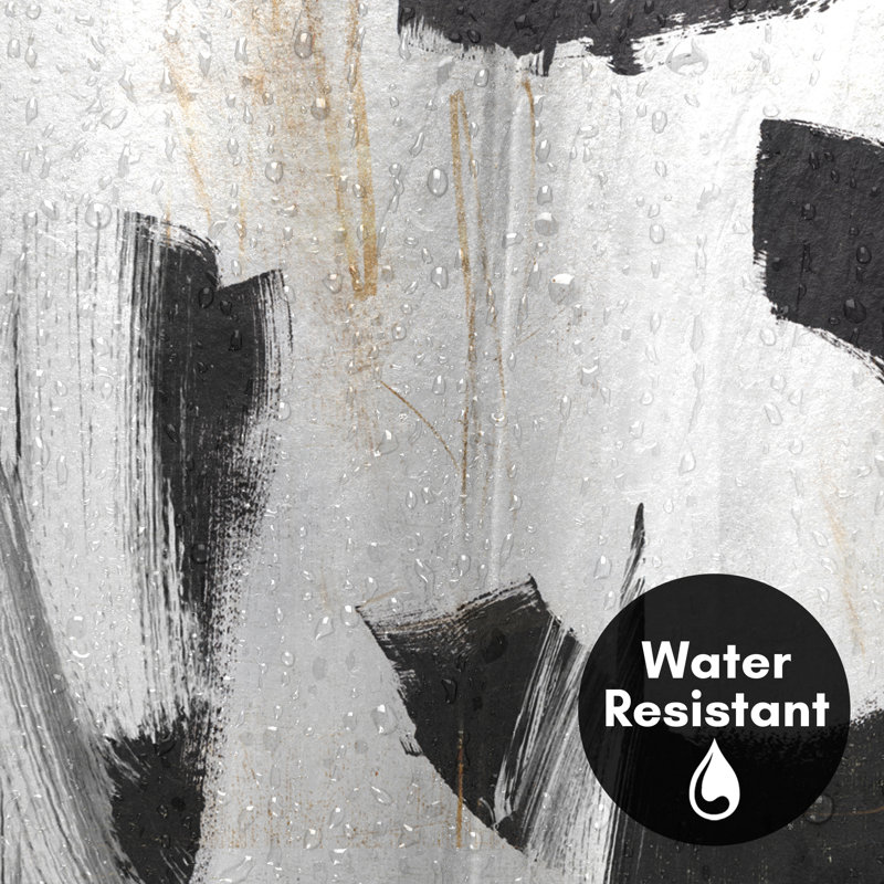 Abstract Shower Curtain Concept by PI Creative Art