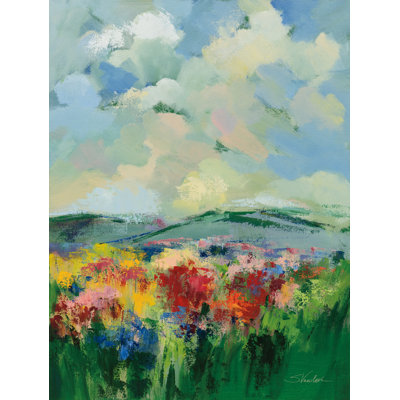 Green Meadow II sur toile