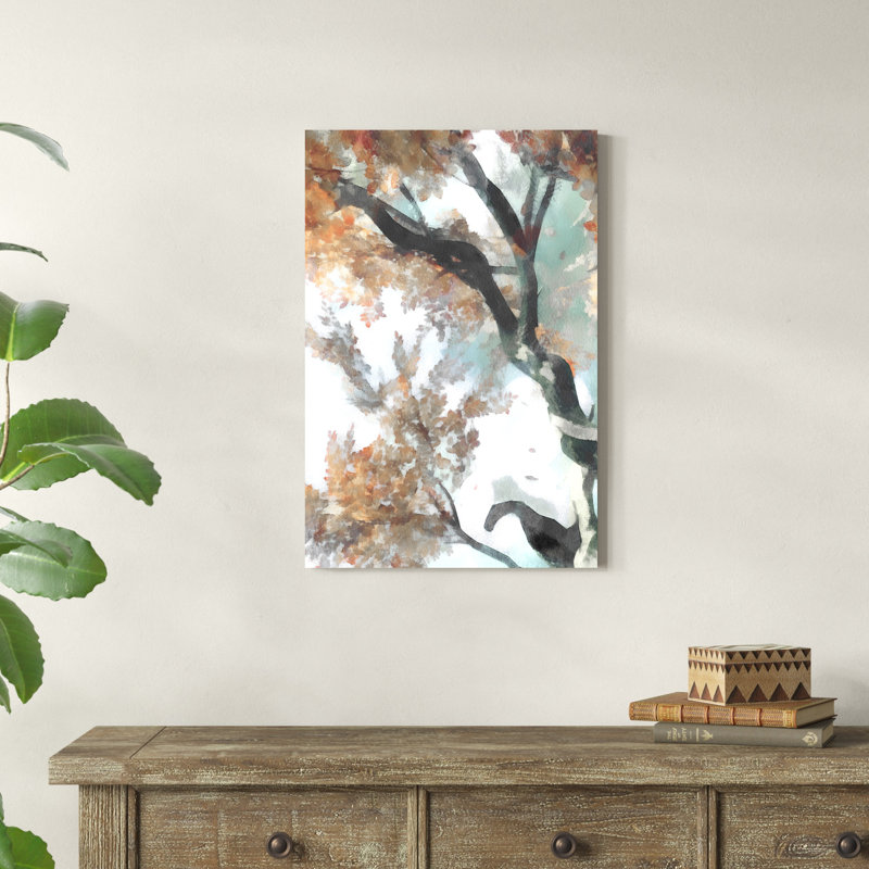 " Fall Tree II " Painting Print, 30" H x 20" W