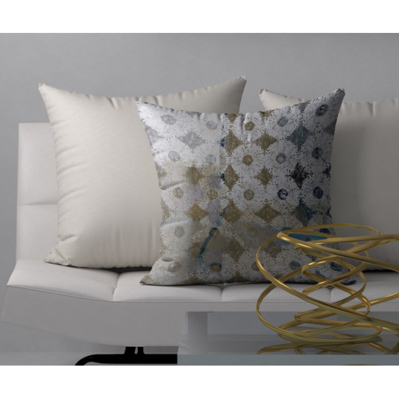 Housse de coussin carrée bijou positivement, 24 po x 24 po
