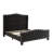 Mieya Velvet Upholstered Platform Bed Frame with Button Tufted Wingback Headboard and Footboard-69652661-90342260