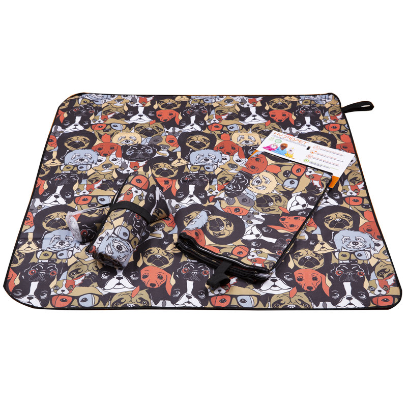 Outdoor Cotton Blend Pet Blanket, 30 x 29