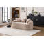 Loveseat sofa, high-density sponge couch, no-assembly compact sofa for small spaces & apartments-166018029