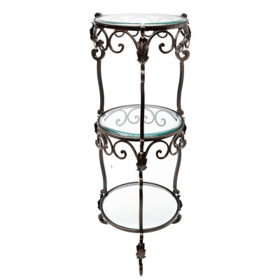 Table de bout avec rangement Barkim
