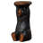 Forest Black Bear Figurine End Table