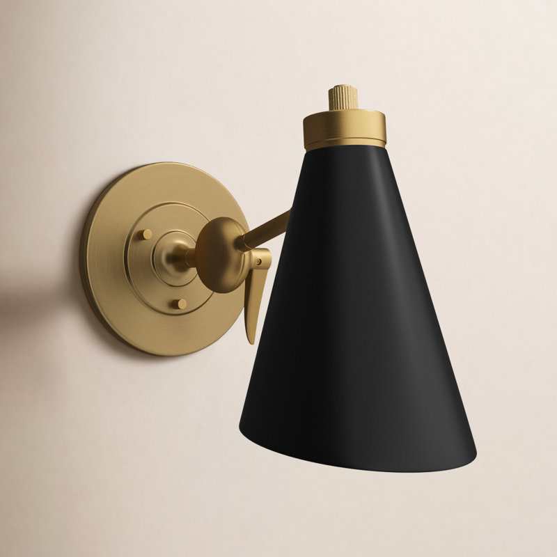 Signoret 1 - Light Swing Arm, Gold, Black