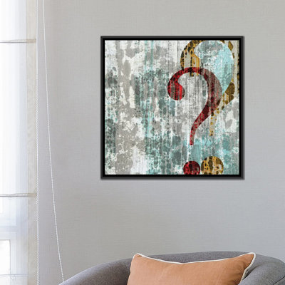 « question », impression sur toile