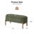 Upholstered Storage Bench with Wooden Legs-238316237