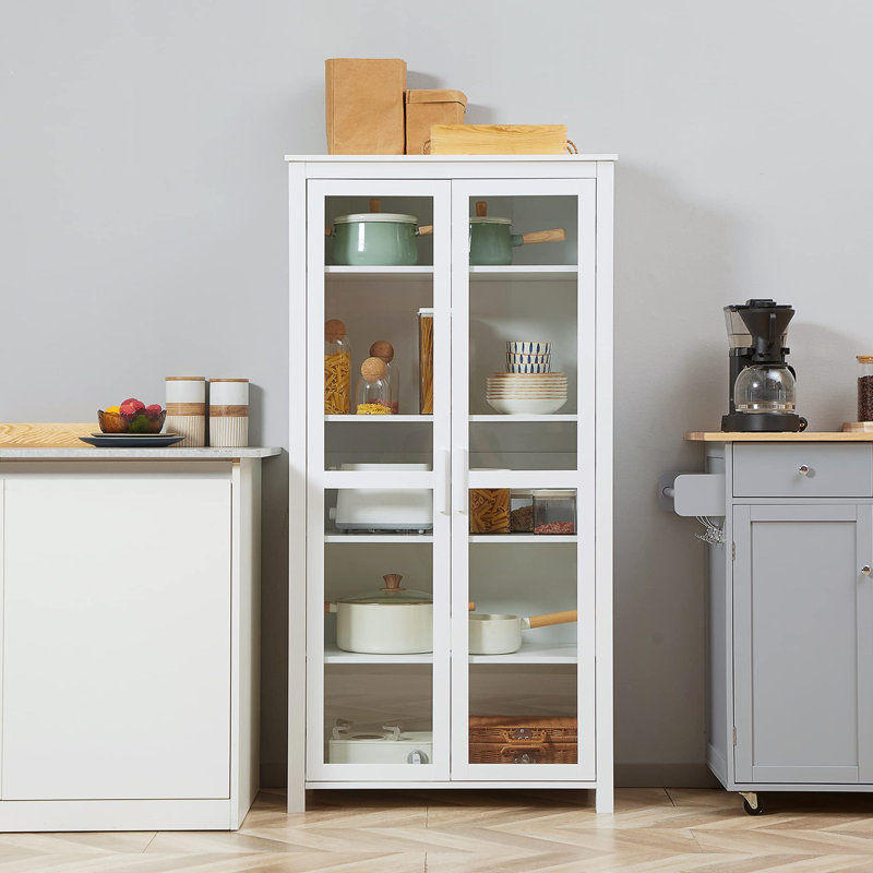 63" Kitchen Pantry Cabinet