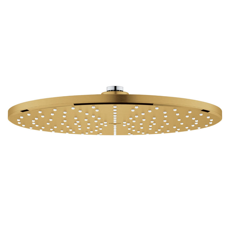 Rainshower Mono310 12-Inch Shower Head, Brushed Cool Sunrise