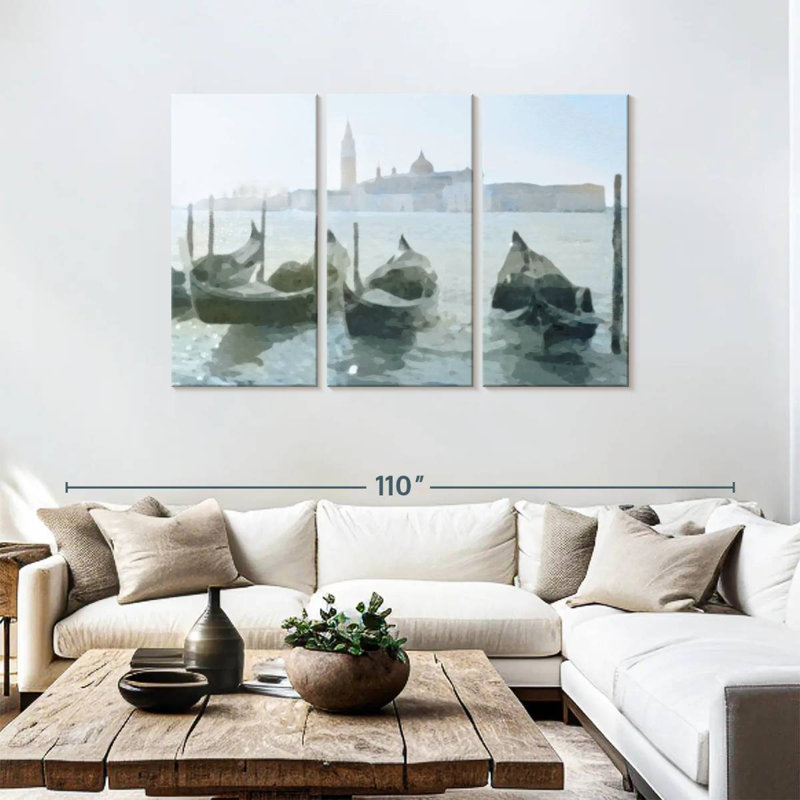 Sebbie Venice Study, 48" H x 74" W