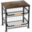 Support de rangement de cuisine durable avec plateau en bois et paniers empilables, organisateur polyvalent-98648532