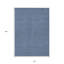 Tapis extérieur lavable floral bleu et bleu ciel 10 pi x 14 pi