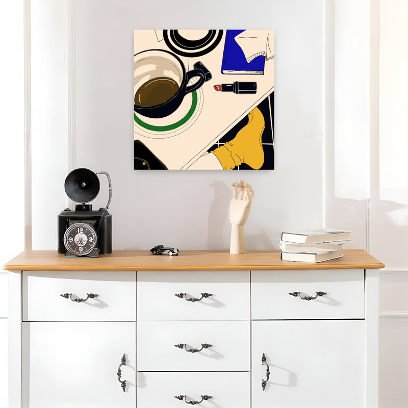 Art contemporain, art mural contemporain, H 18 po x l 18 po