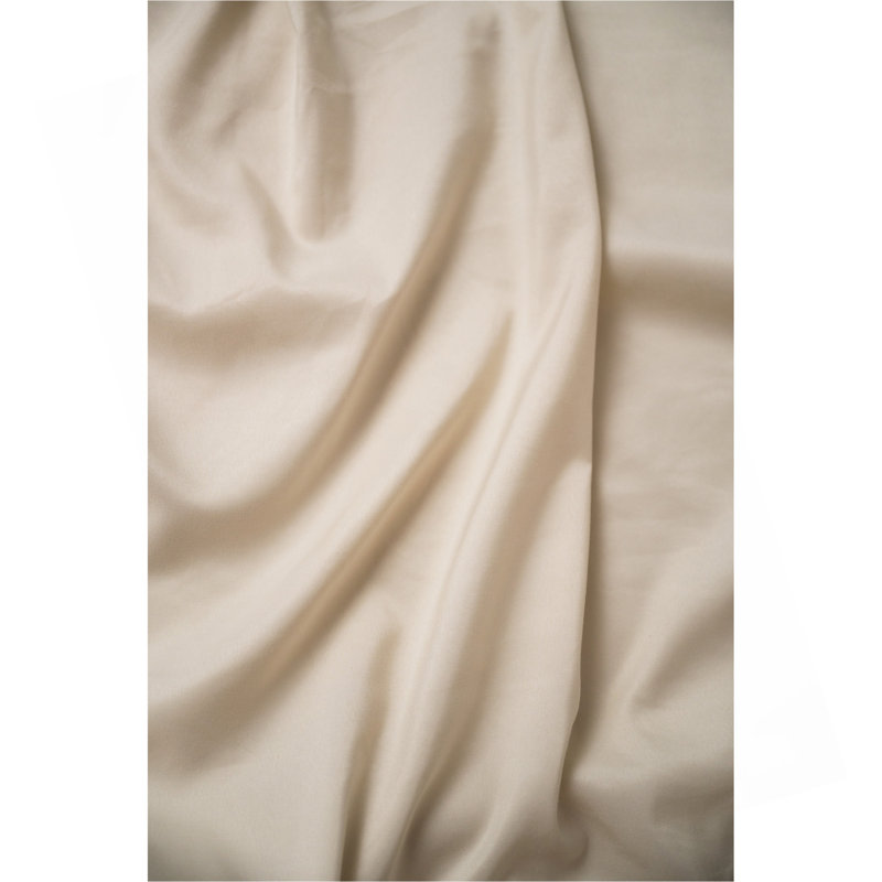 Ensemble de draps 5 pièces Omne Sleep, Ensemble de draps divisés très grand lit avec 2 , Crème