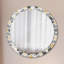 Huldar Glass Flat Wall Mirror