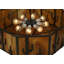 Hillier Glass Semi Flush Mount