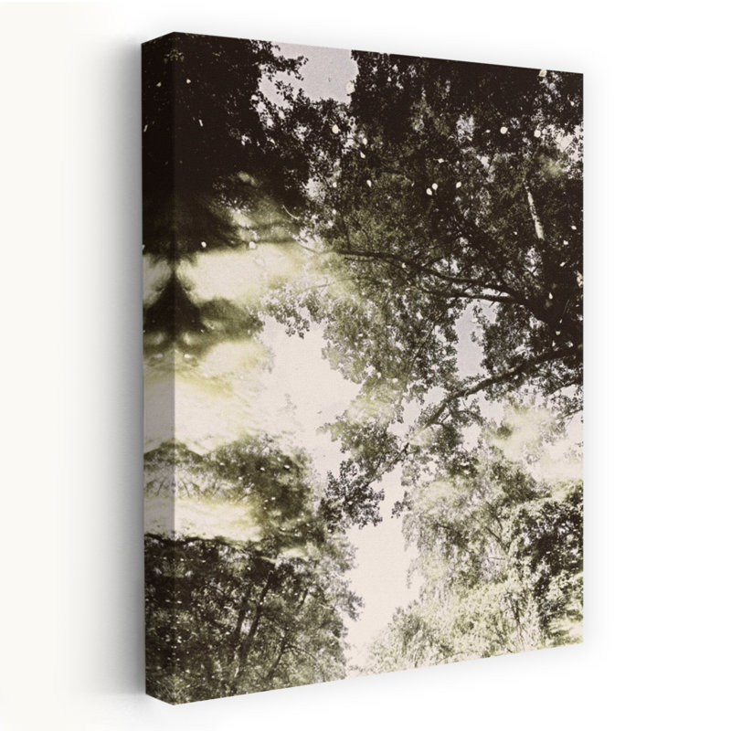 «Dreamy Forest», impression d'art mural abstrait, 48" H x 32" W
